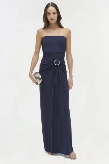 Simkhai Emma Jersey Strapless Gown | Thumbnail 2 Simkhai Emma Jersey Strapless Gown | Thumbnail 2