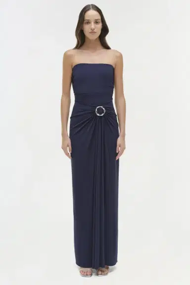 Simkhai Emma Jersey Strapless Gown | Thumbnail 6 Simkhai Emma Jersey Strapless Gown | Thumbnail 6