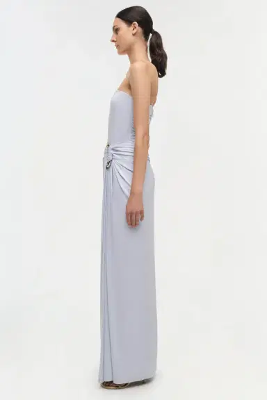 Simkhai Emma Strapless Jersey Gown | Thumbnail 3 Simkhai Emma Strapless Jersey Gown | Thumbnail 3