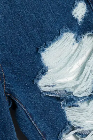 Simkhai Erie High Waist Distressed Denim Pant | Thumbnail 8 Simkhai Erie High Waist Distressed Denim Pant | Thumbnail 8