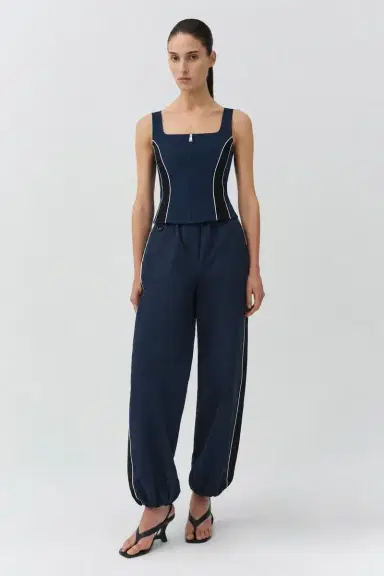 Simkhai Falin Cotton Faille Jogger | Thumbnail 2 Simkhai Falin Cotton Faille Jogger | Thumbnail 2