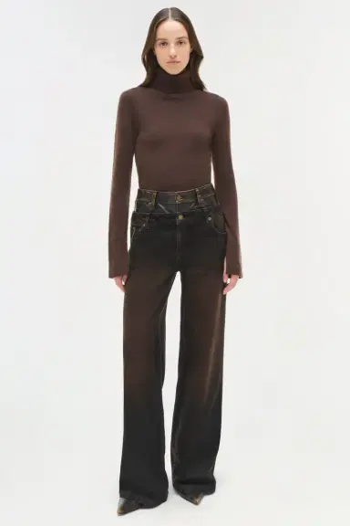 Simkhai Fenwick Cashmere Turtleneck | Thumbnail 2 Simkhai Fenwick Cashmere Turtleneck | Thumbnail 2