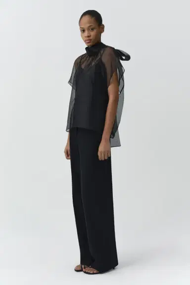 Simkhai Feyre Organza Top | Thumbnail 4 Simkhai Feyre Organza Top | Thumbnail 4