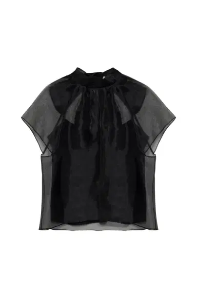 Simkhai Feyre Organza Top | Thumbnail 1 Simkhai Feyre Organza Top | Thumbnail 1