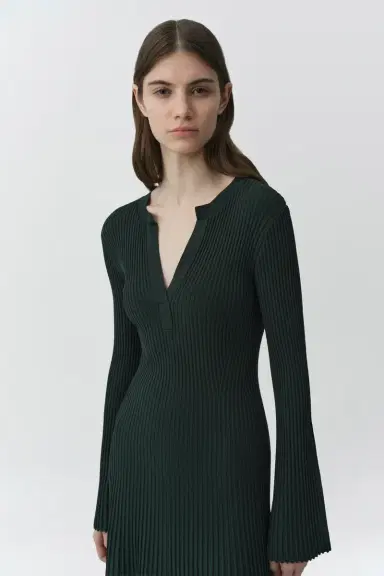 Simkhai Genna Compact Knit Midi Dress | Thumbnail 3 Simkhai Genna Compact Knit Midi Dress | Thumbnail 3