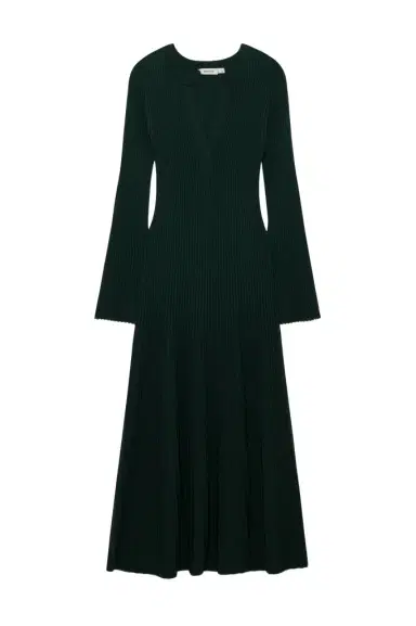 Simkhai Genna Compact Knit Midi Dress | Thumbnail 1 Simkhai Genna Compact Knit Midi Dress | Thumbnail 1