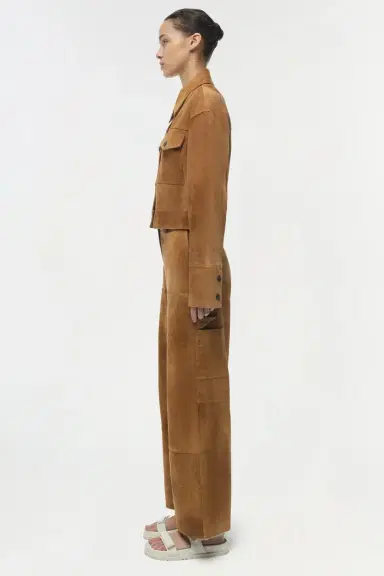 Simkhai Grafton Suede Jacket | Thumbnail 4 Simkhai Grafton Suede Jacket | Thumbnail 4