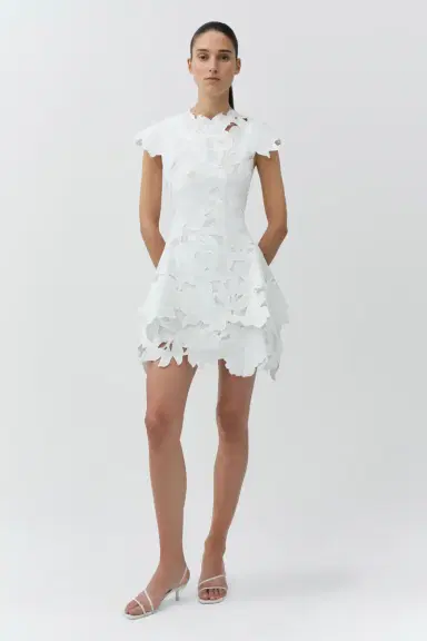 Simkhai Holloway Embroidered Mini Dress | Thumbnail 3 Simkhai Holloway Embroidered Mini Dress | Thumbnail 3
