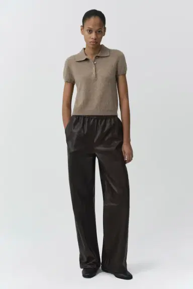 Simkhai Ivy Brushed Knit Polo | Thumbnail 6 Simkhai Ivy Brushed Knit Polo | Thumbnail 6