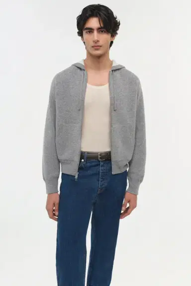 Simkhai Jackson Cashmere Hoodie | Thumbnail 3 Simkhai Jackson Cashmere Hoodie | Thumbnail 3