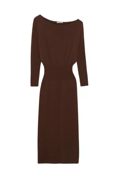 Simkhai Janese Off Shoulder Knit Midi Dress | Thumbnail 1 Simkhai Janese Off Shoulder Knit Midi Dress | Thumbnail 1