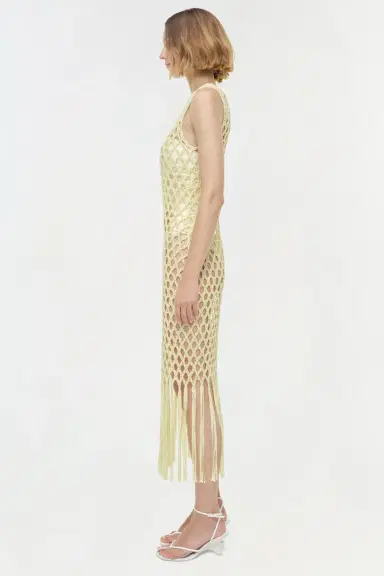 Simkhai Jensen Macrame Midi Dress | Thumbnail 5 Simkhai Jensen Macrame Midi Dress | Thumbnail 5