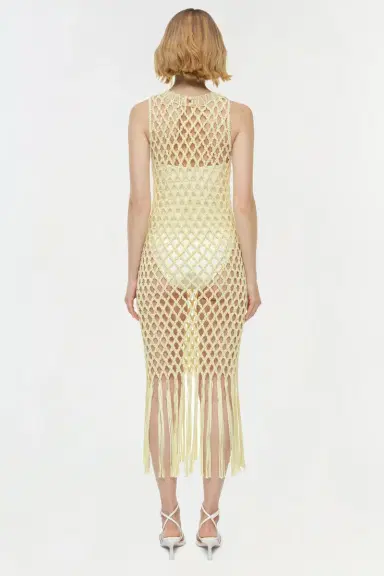 Simkhai Jensen Macrame Midi Dress | Thumbnail 6 Simkhai Jensen Macrame Midi Dress | Thumbnail 6