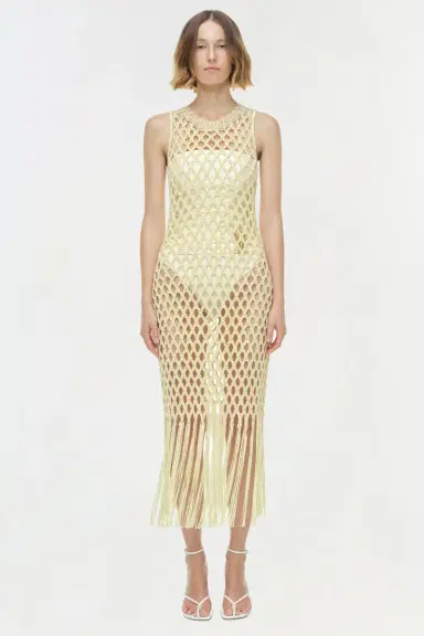 Simkhai Jensen Macrame Midi Dress | Thumbnail 7 Simkhai Jensen Macrame Midi Dress | Thumbnail 7