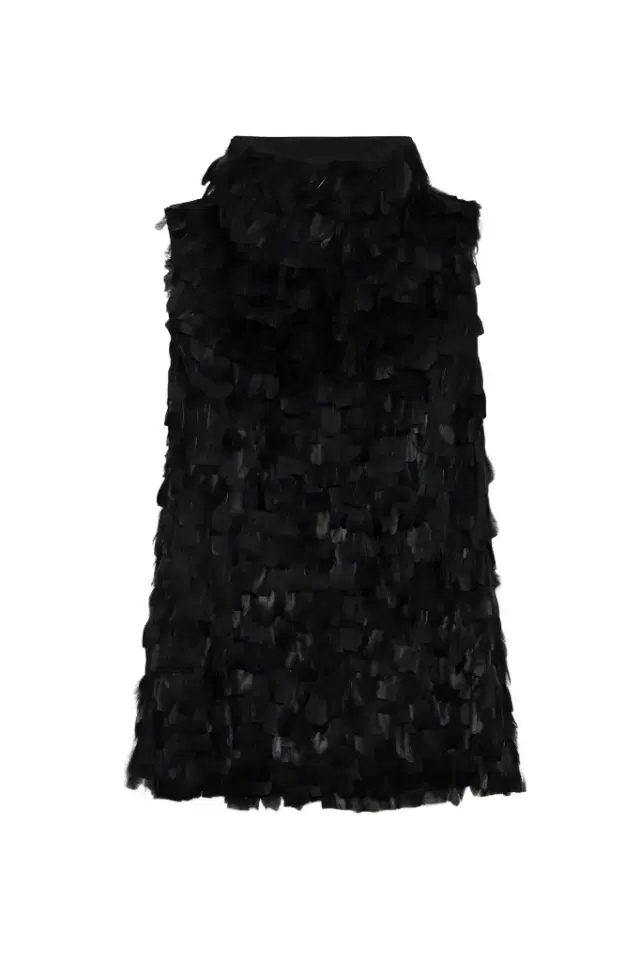 Karlene Feather Mini Dress Karlene Feather Mini Dress