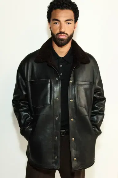 Simkhai Keaton Reversible Shirt Jacket | Thumbnail 2 Simkhai Keaton Reversible Shirt Jacket | Thumbnail 2