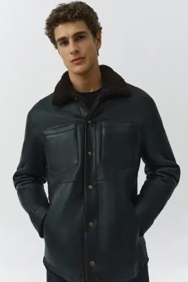 Simkhai Keaton Reversible Shirt Jacket | Thumbnail 4 Simkhai Keaton Reversible Shirt Jacket | Thumbnail 4