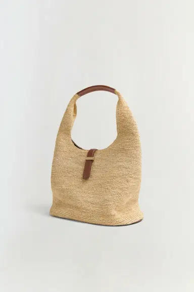 Simkhai Khai Raffia Hobo Bag | Thumbnail 2 Simkhai Khai Raffia Hobo Bag | Thumbnail 2