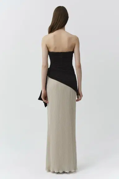 Simkhai Laia Plisse Bustier Gown | Thumbnail 5 Simkhai Laia Plisse Bustier Gown | Thumbnail 5