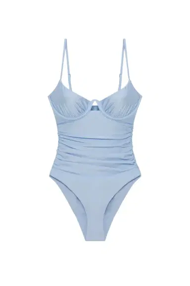 Simkhai Laine Ruched One Piece | Thumbnail 1 Simkhai Laine Ruched One Piece | Thumbnail 1