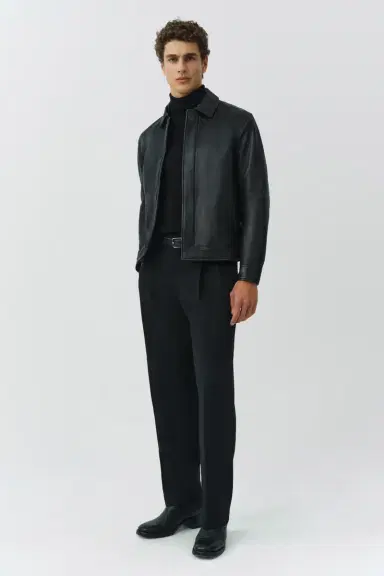 Simkhai Landon Leather Jacket | Thumbnail 5 Simkhai Landon Leather Jacket | Thumbnail 5