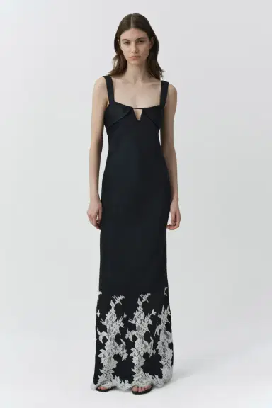 Simkhai Lea Lace Gown | Thumbnail 3 Simkhai Lea Lace Gown | Thumbnail 3