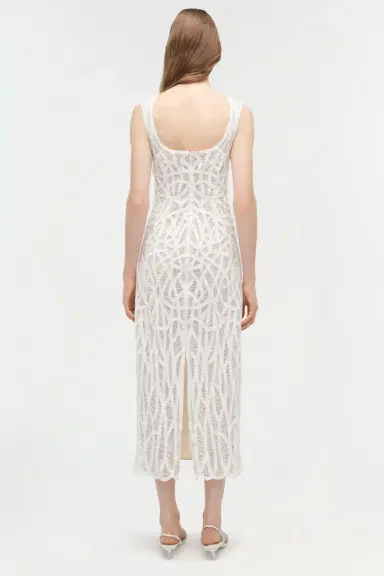 Simkhai Leonora Macrame Midi Dress | Thumbnail 5 Simkhai Leonora Macrame Midi Dress | Thumbnail 5