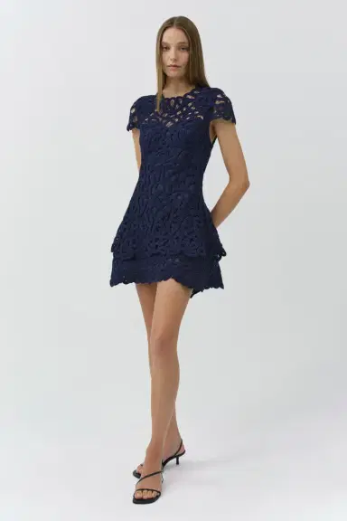 Simkhai Lina Lace Mini Dress | Thumbnail 4 Simkhai Lina Lace Mini Dress | Thumbnail 4