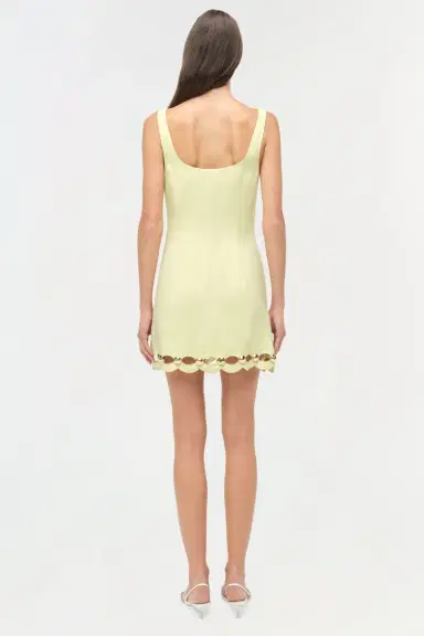 Simkhai Lindley Studded Linen Midi Dress | Thumbnail 5 Simkhai Lindley Studded Linen Midi Dress | Thumbnail 5
