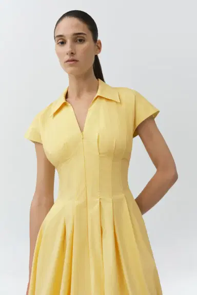 Simkhai Lirinne Cotton Bubble Mini Dress | Thumbnail 3 Simkhai Lirinne Cotton Bubble Mini Dress | Thumbnail 3