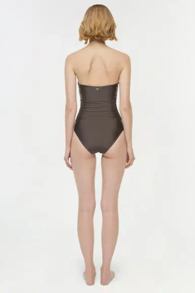 Simkhai Lorena Shell Strapless One Piece | Thumbnail 5 Simkhai Lorena Shell Strapless One Piece | Thumbnail 5