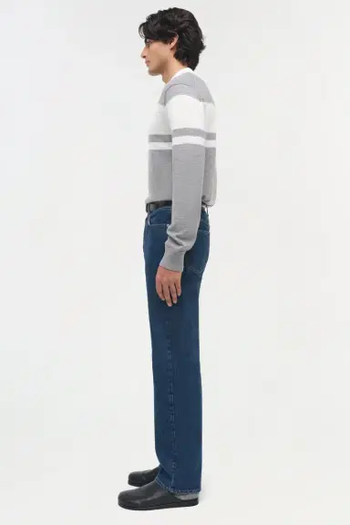 Simkhai Louis Wool Stripe Sweater | Thumbnail 5 Simkhai Louis Wool Stripe Sweater | Thumbnail 5