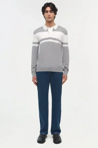 Simkhai Louis Wool Stripe Sweater | Thumbnail 8 Simkhai Louis Wool Stripe Sweater | Thumbnail 8