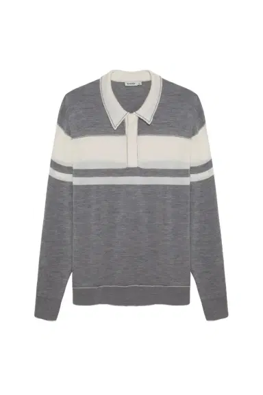 Simkhai Louis Wool Stripe Sweater | Thumbnail 1 Simkhai Louis Wool Stripe Sweater | Thumbnail 1