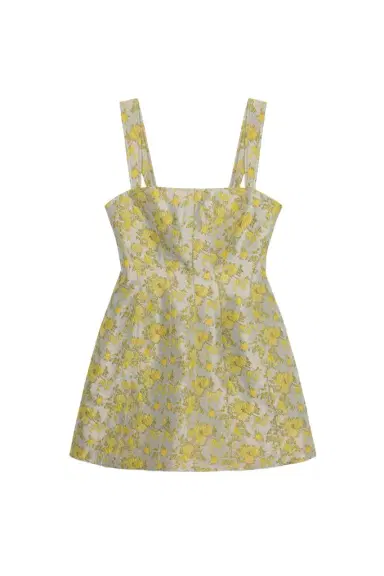 Simkhai Lydia Jacquard Mini Dress | Thumbnail 1 Simkhai Lydia Jacquard Mini Dress | Thumbnail 1