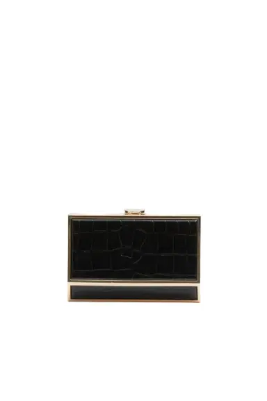 Simkhai Maddox Croc-Embossed Leather Clutch | Thumbnail 1 Simkhai Maddox Croc-Embossed Leather Clutch | Thumbnail 1
