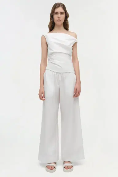 Simkhai Maisel Draped Cotton Top | Thumbnail 6 Simkhai Maisel Draped Cotton Top | Thumbnail 6