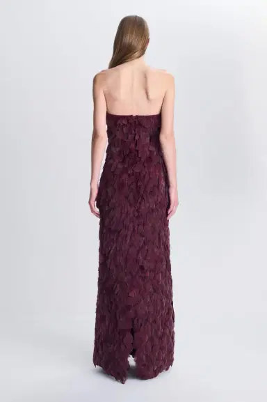 Simkhai Malvina Feather Gown | Thumbnail 5 Simkhai Malvina Feather Gown | Thumbnail 5