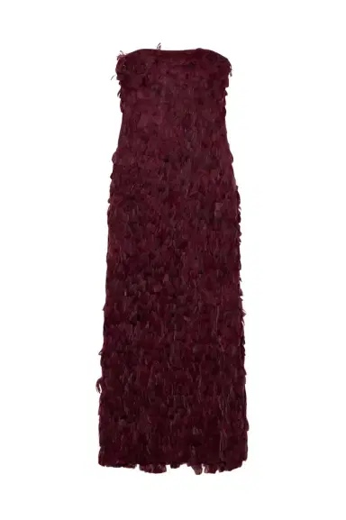 Simkhai Malvina Feather Gown | Thumbnail 1 Simkhai Malvina Feather Gown | Thumbnail 1