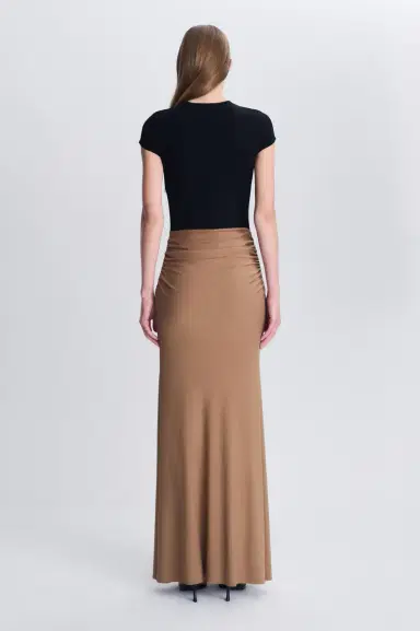 Simkhai Matilde Draped Jersey Gown | Thumbnail 5 Simkhai Matilde Draped Jersey Gown | Thumbnail 5