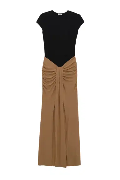 Simkhai Matilde Draped Jersey Gown | Thumbnail 1 Simkhai Matilde Draped Jersey Gown | Thumbnail 1