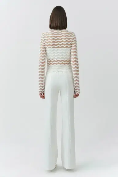 Simkhai Maxime Wavy Knit Cardigan | Thumbnail 5 Simkhai Maxime Wavy Knit Cardigan | Thumbnail 5