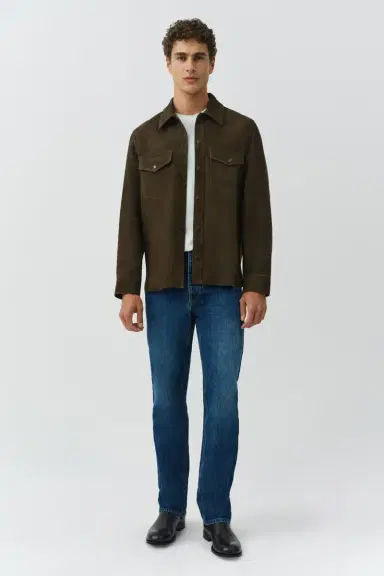 Simkhai Michael Suede Utility Jacket | Thumbnail 3 Simkhai Michael Suede Utility Jacket | Thumbnail 3