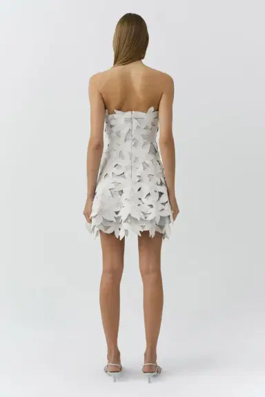 Simkhai Miri Embroidered Cotton Bustier Mini Dress | Thumbnail 5 Simkhai Miri Embroidered Cotton Bustier Mini Dress | Thumbnail 5
