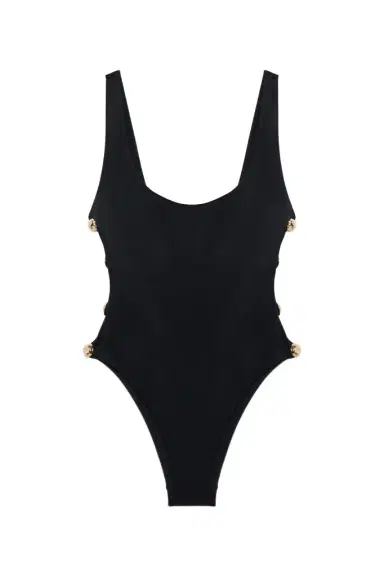 Simkhai Mona Studded Scoop Neck One Piece | Thumbnail 1 Simkhai Mona Studded Scoop Neck One Piece | Thumbnail 1