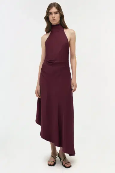 Simkhai Monica Satin Dress | Thumbnail 2 Simkhai Monica Satin Dress | Thumbnail 2
