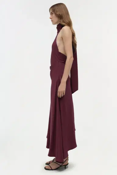 Simkhai Monica Satin Dress | Thumbnail 4 Simkhai Monica Satin Dress | Thumbnail 4