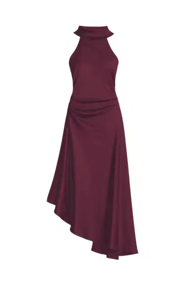 Simkhai Monica Satin Dress | Thumbnail 1 Simkhai Monica Satin Dress | Thumbnail 1