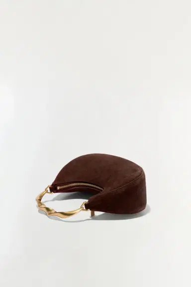 Simkhai Nixi Suede Twist Handle Bag | Thumbnail 4 Simkhai Nixi Suede Twist Handle Bag | Thumbnail 4