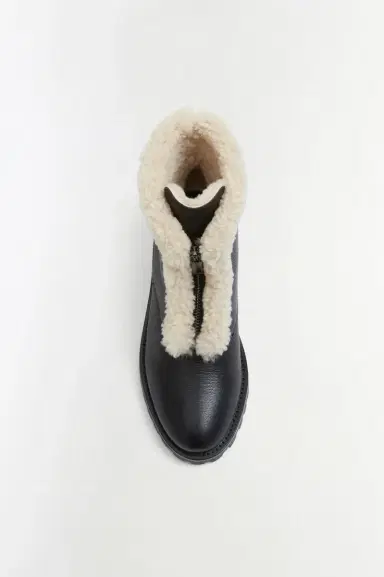 Simkhai Noah Shearling Lug Sole Zip Boot | Thumbnail 3 Simkhai Noah Shearling Lug Sole Zip Boot | Thumbnail 3